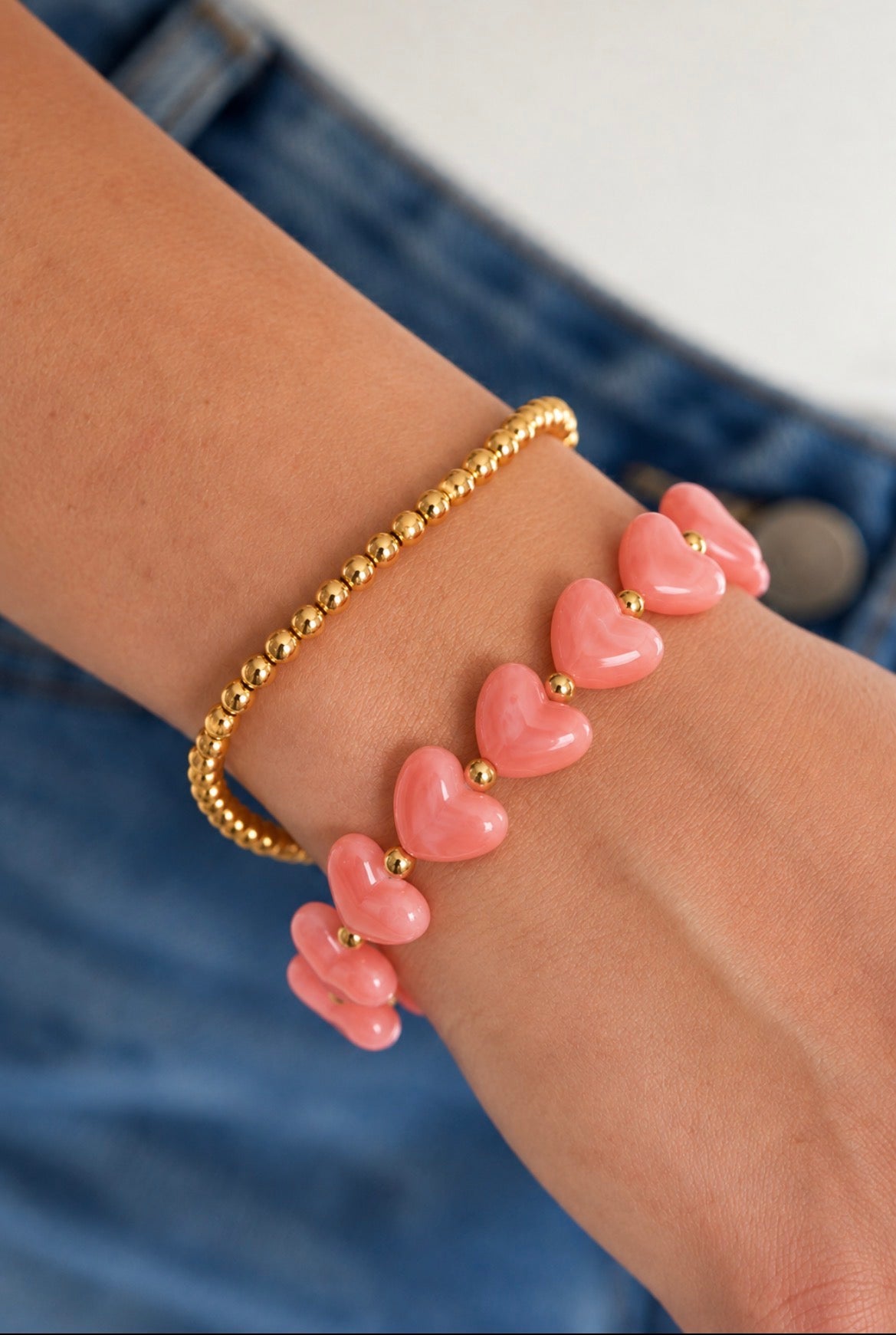 Amour Pink Armband