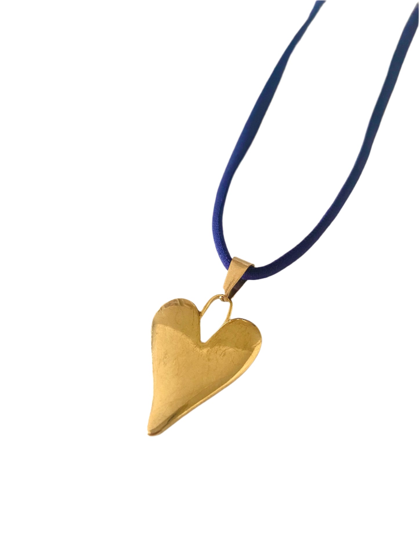 Navy touw ketting