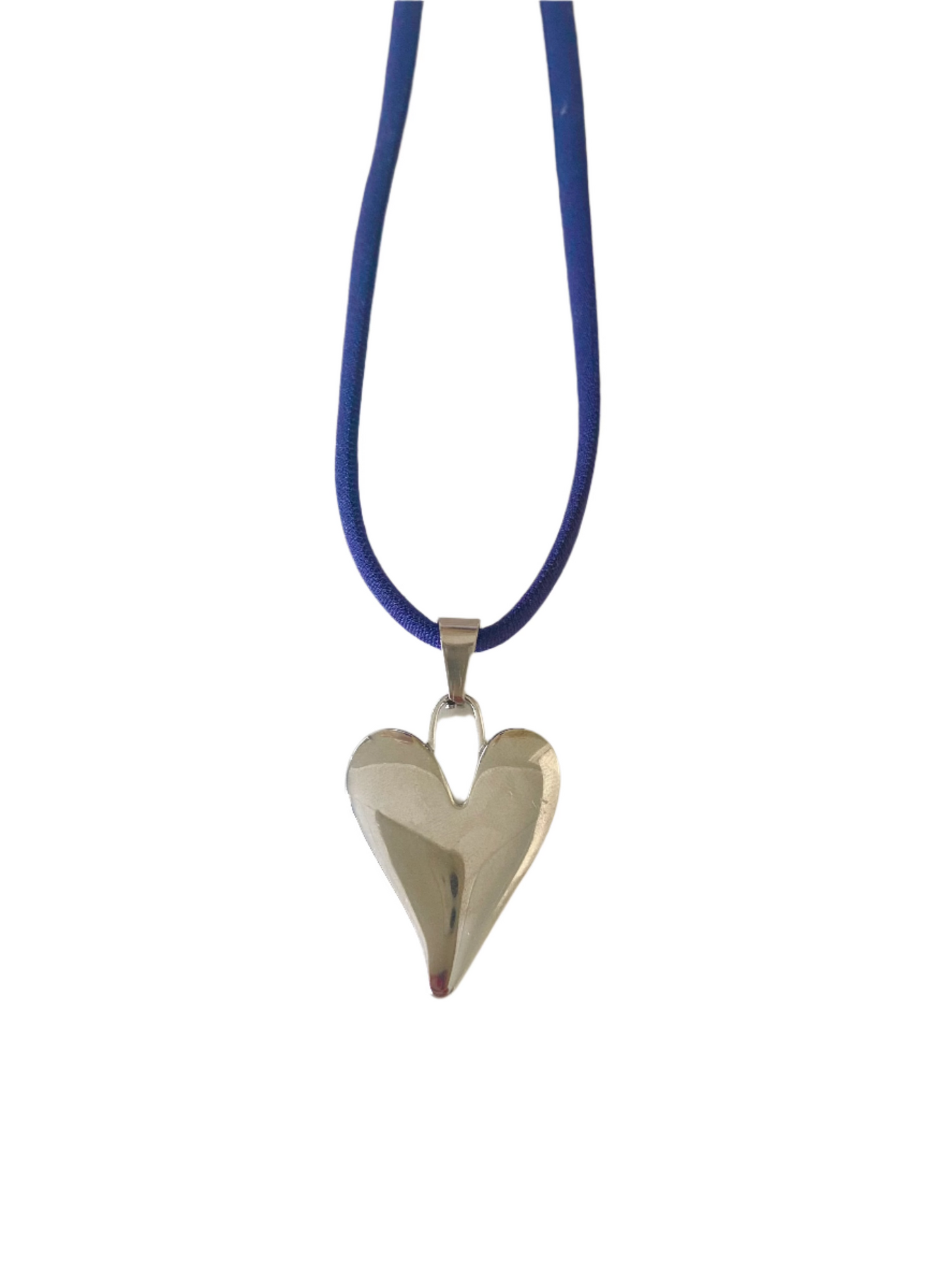 Navy touw ketting