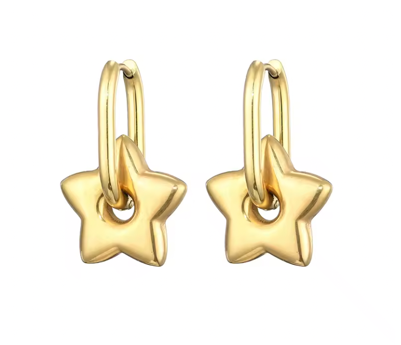 Stars night oorbellen