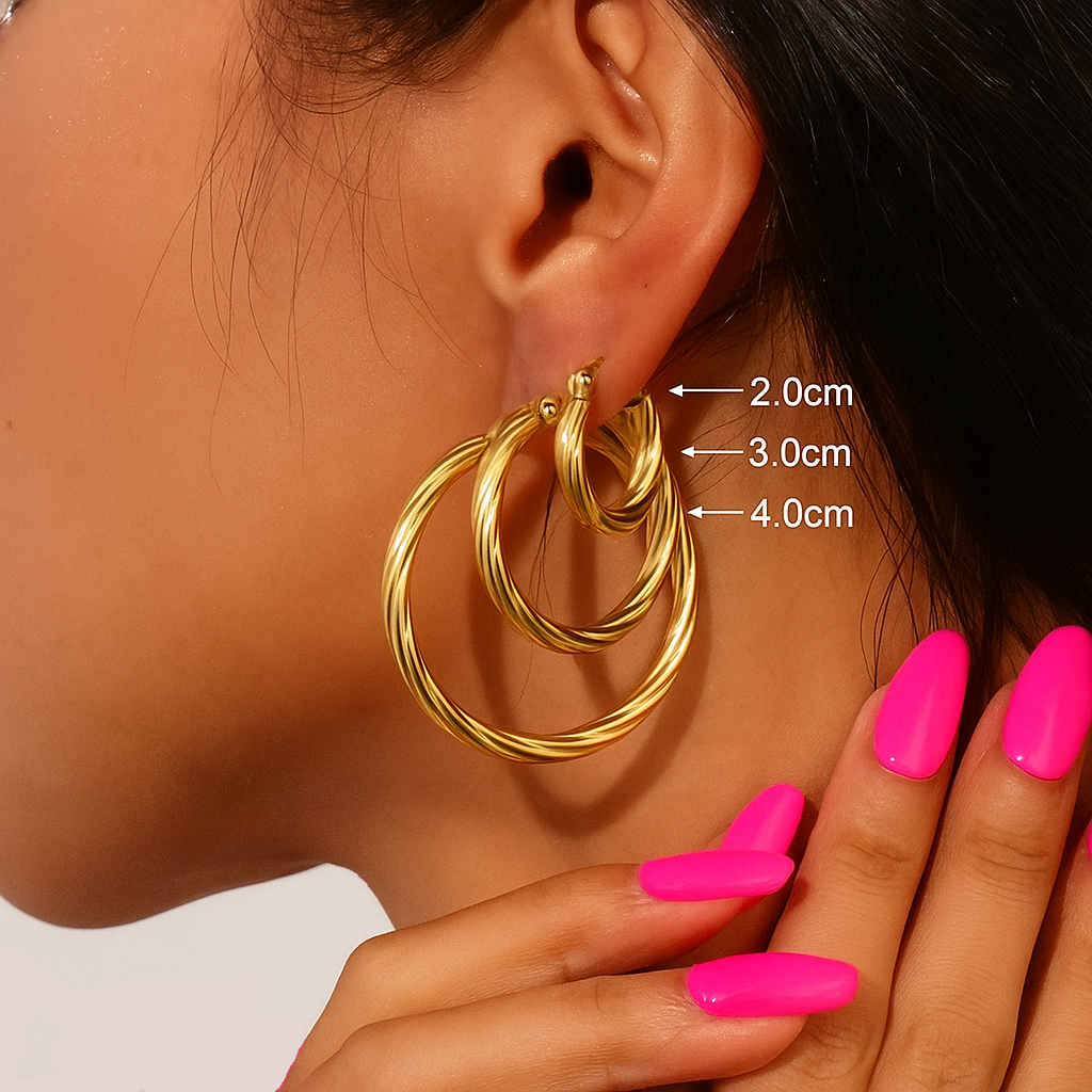 Rollercoaster Hoops - met sluiting