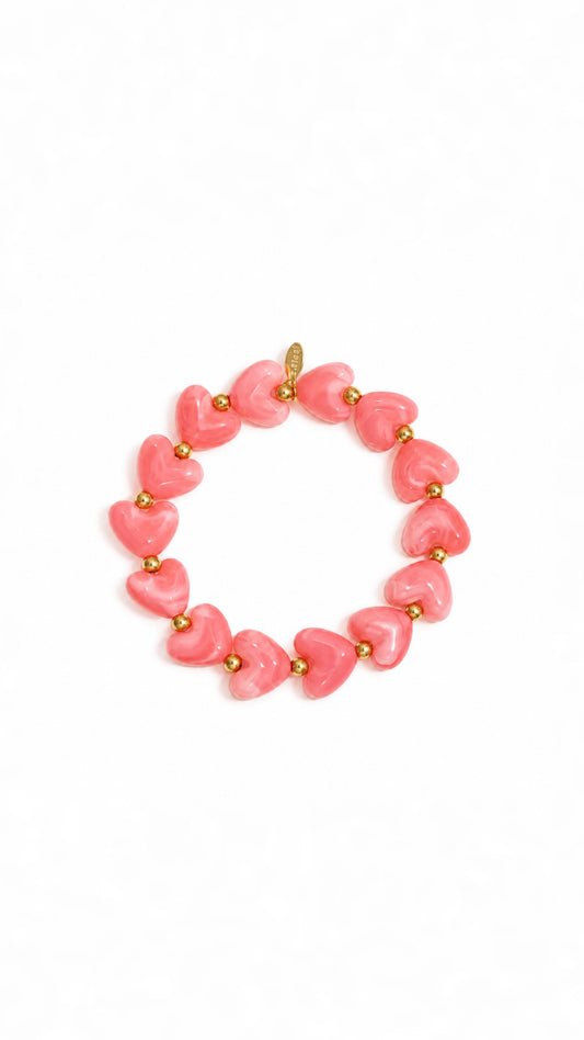 Amour Pink Armband