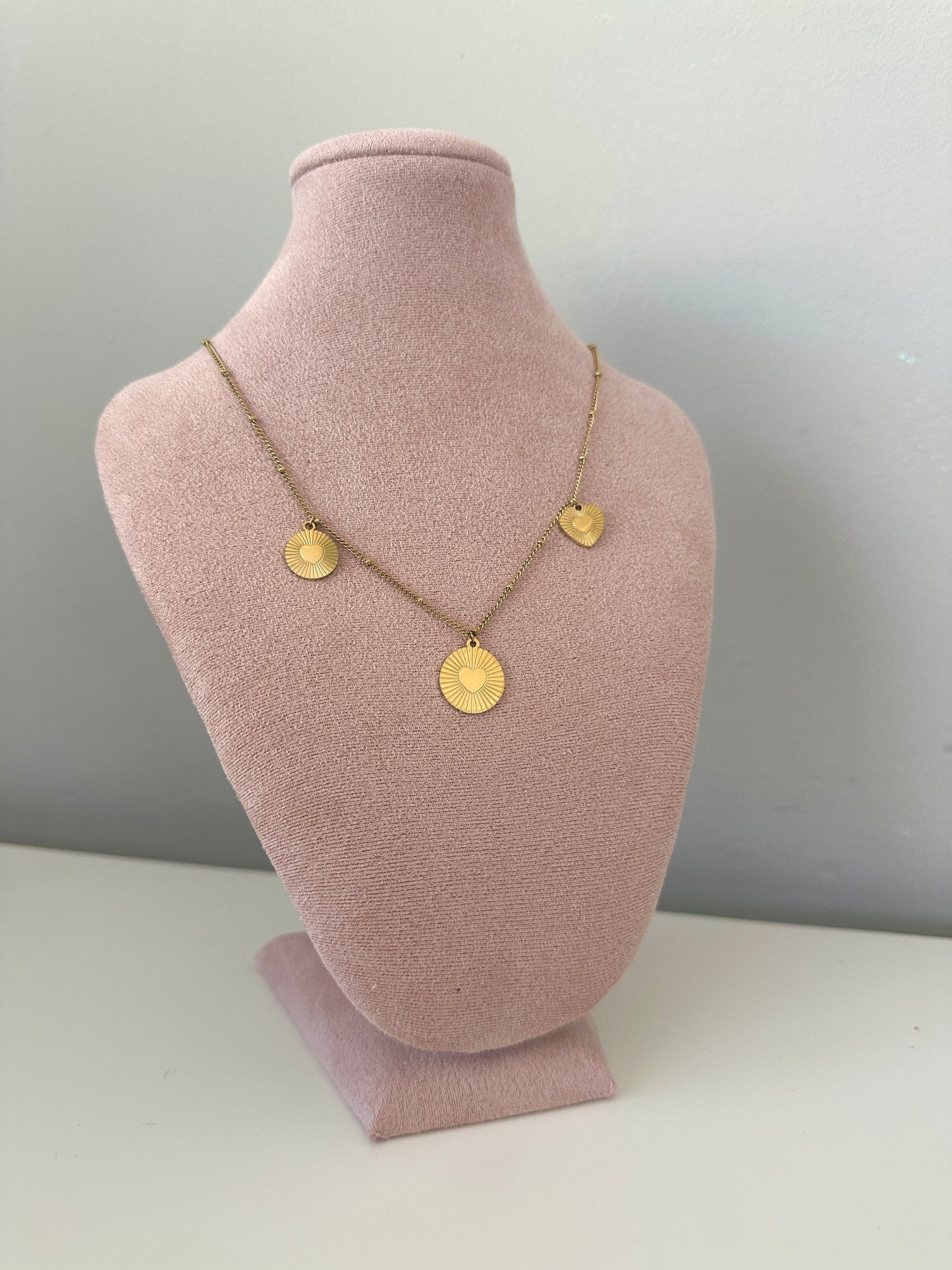 Heart Coin Ketting