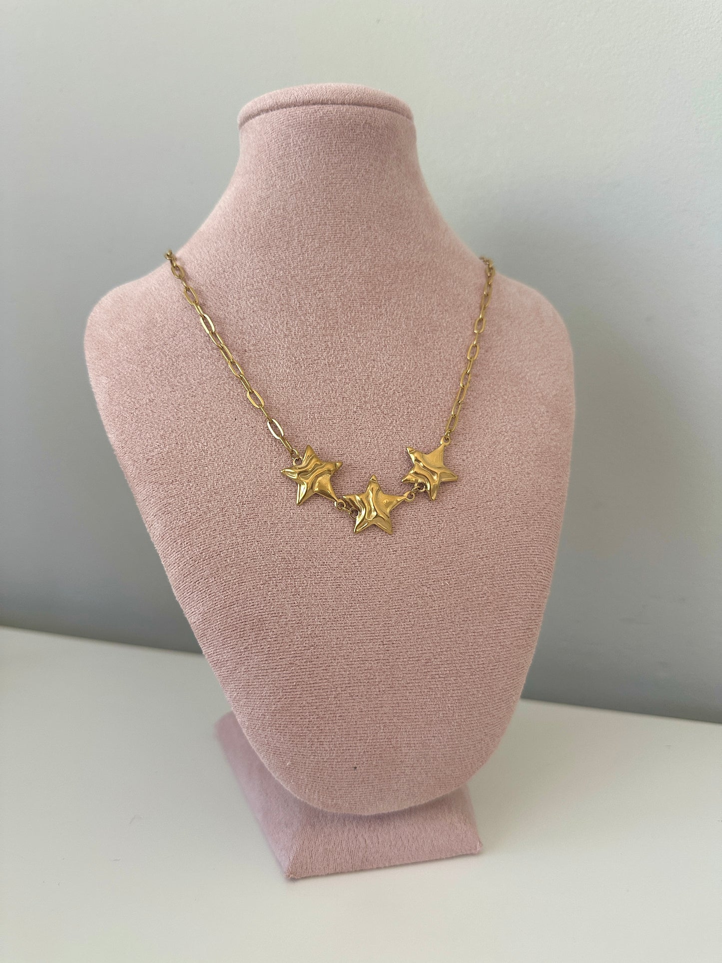 Triple Sterren Ketting