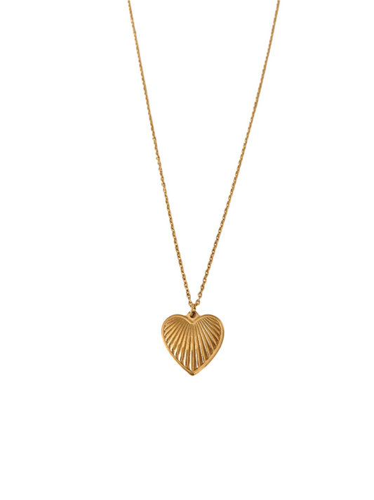 Tropical heart ketting