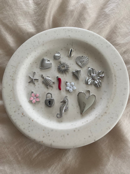 Bedelketting (6 bedels) - zilver