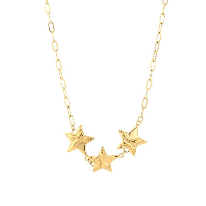 Triple sterren ketting
