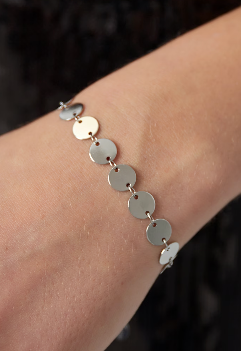 Simple coin armband