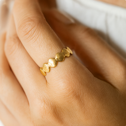 Schelpen ring