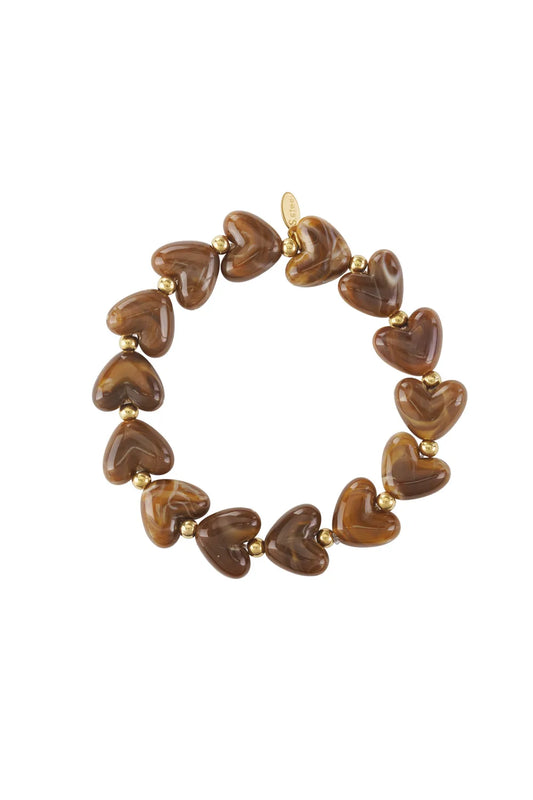 Amour Brown Armband