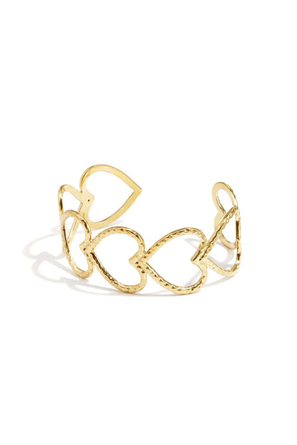 Open Hart Bangle XL