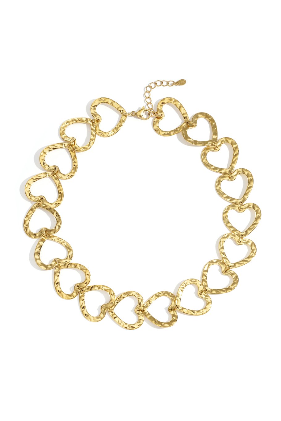 Casual heart ketting